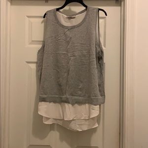 NWT Loft Mixed Media Sweater